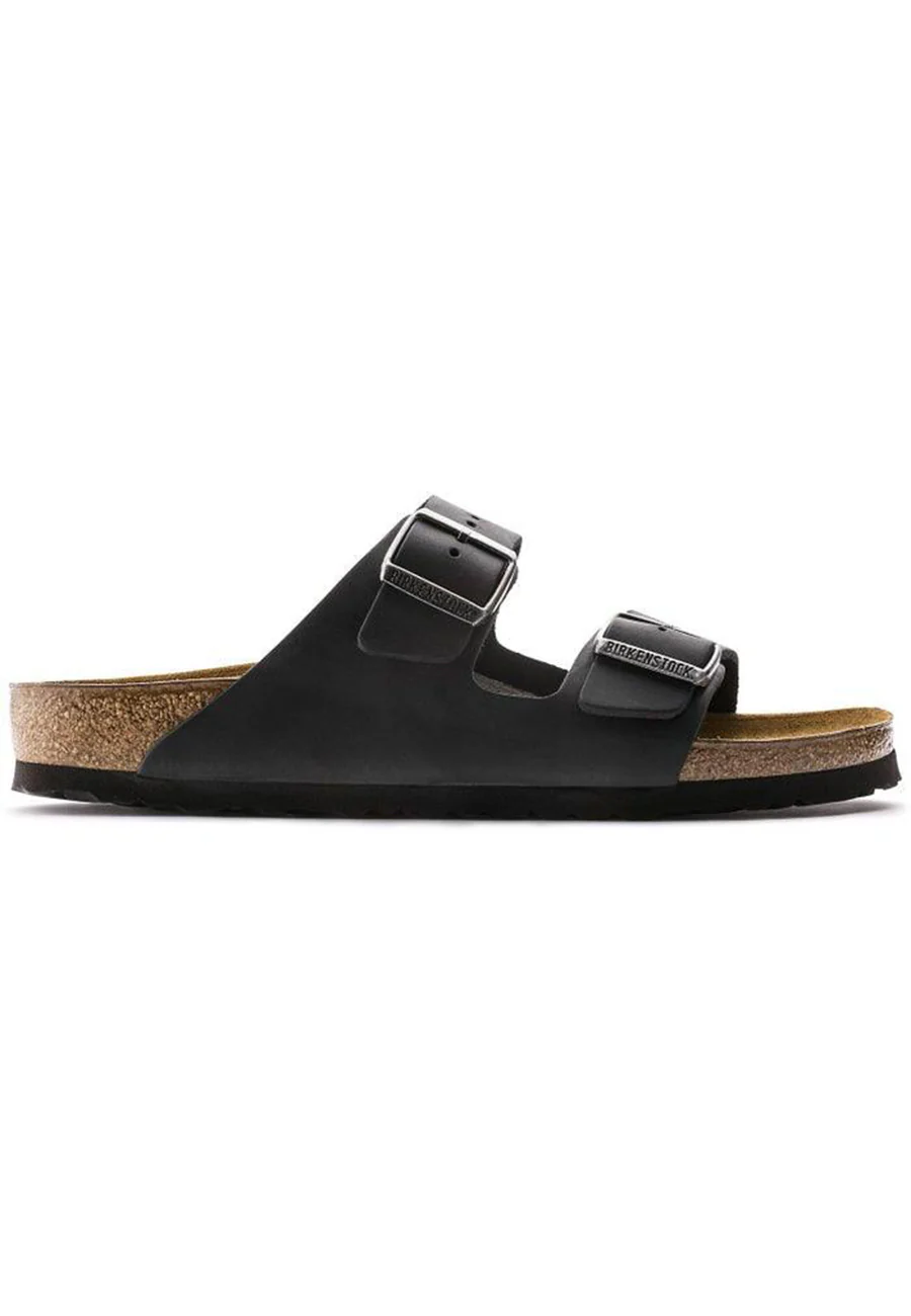 Birkenstock Arizona Oiled Leather Black - Image 3