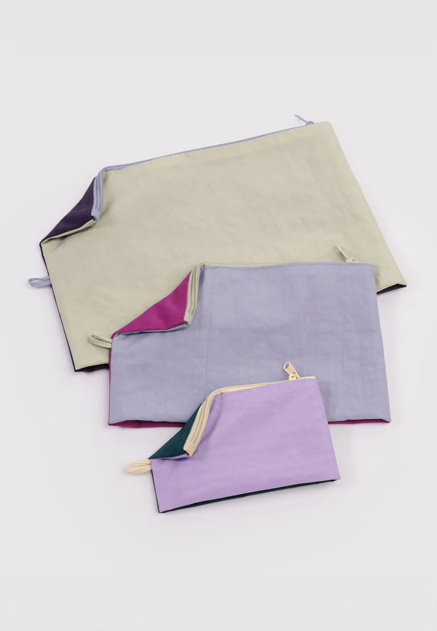 Baggu Go Pouch Set Lagoon Mix - Image 3