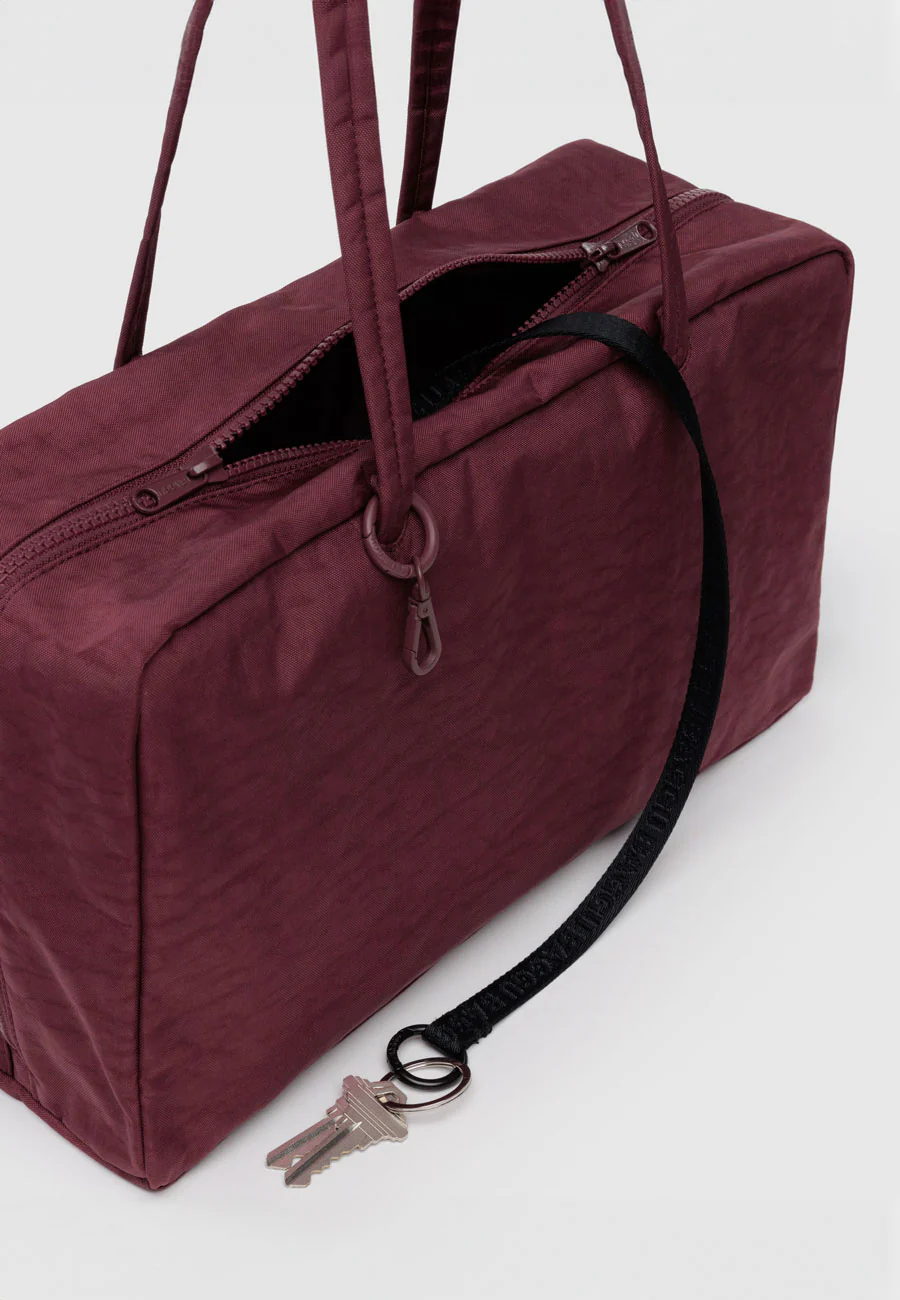 Baggu Medium Nylon Bowler Bag Mahogany - Image 5