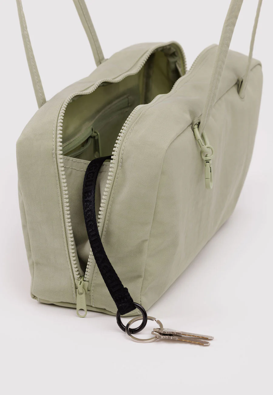 Baggu Nylon Bowler Bag Celadon - Image 3