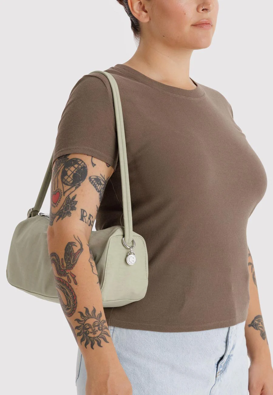 Baggu Nylon loaf Bag Celadon - Image 2