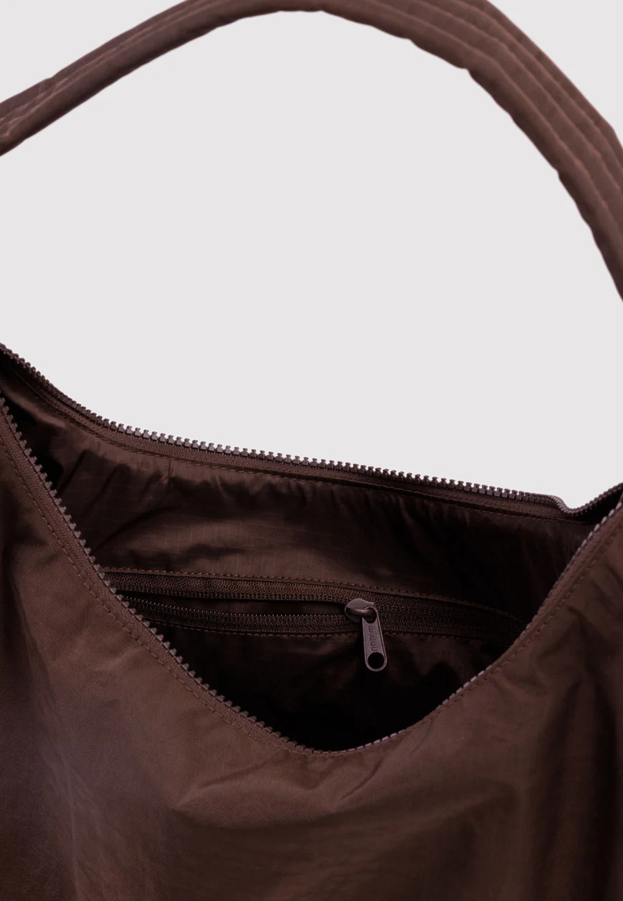 Baggu Nylon Shoulder Bag Coffee - Image 3