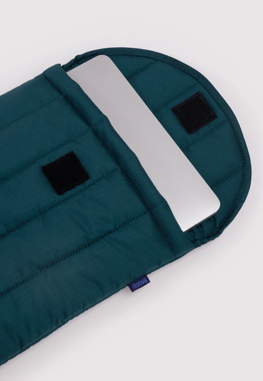 Baggu Puffy Laptop Sleeve Deep Sea 13/14" - Image 2