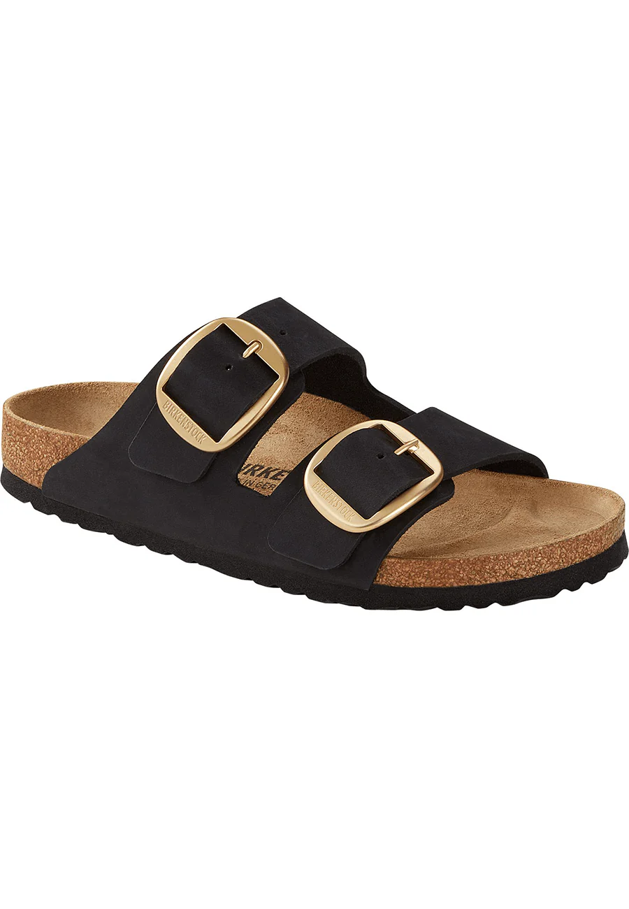 Birkenstock Arizona Big Buckle Nubuck Black