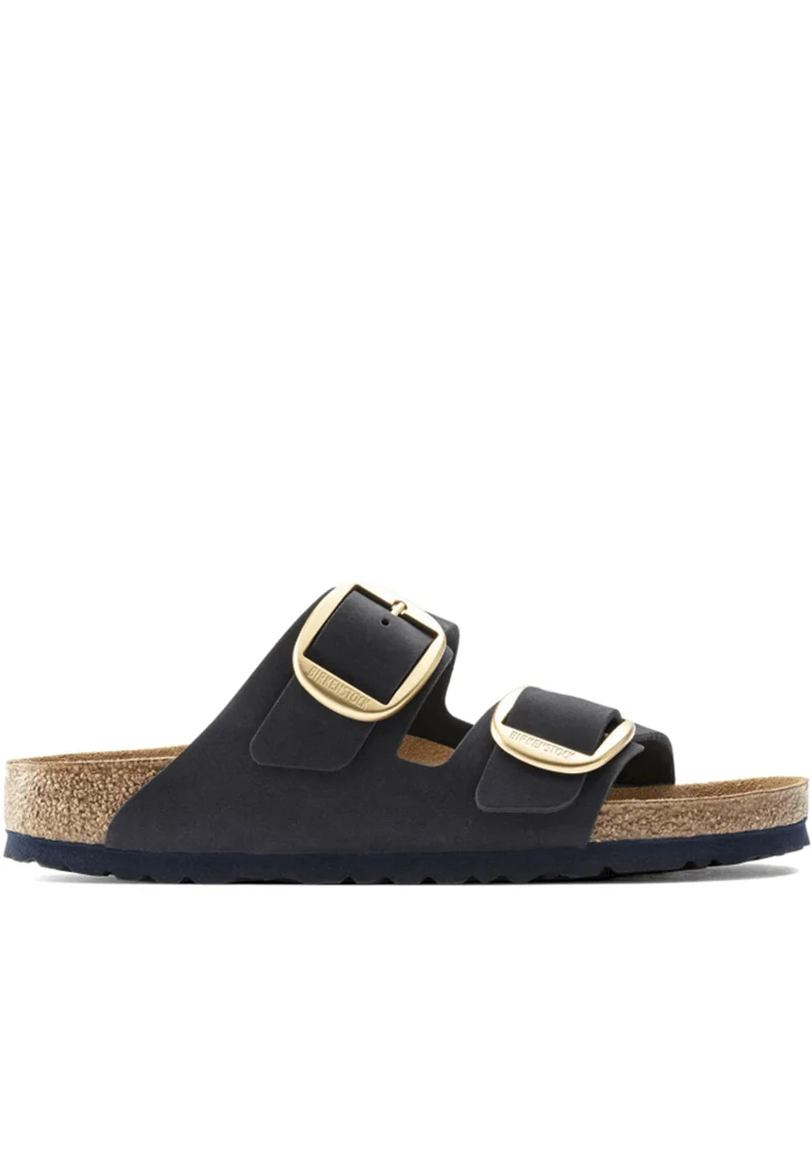 Birkenstock Arizona Big Buckle Nubuck Black - Image 3