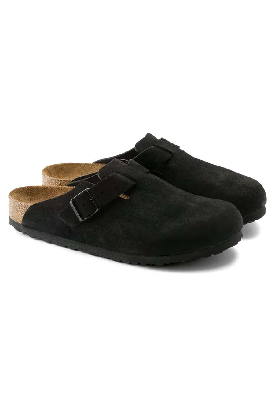 Birkenstock Boston SFB Suede Black - Image 4