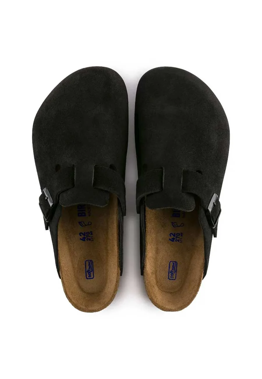 Birkenstock Boston SFB Suede Black - Image 5
