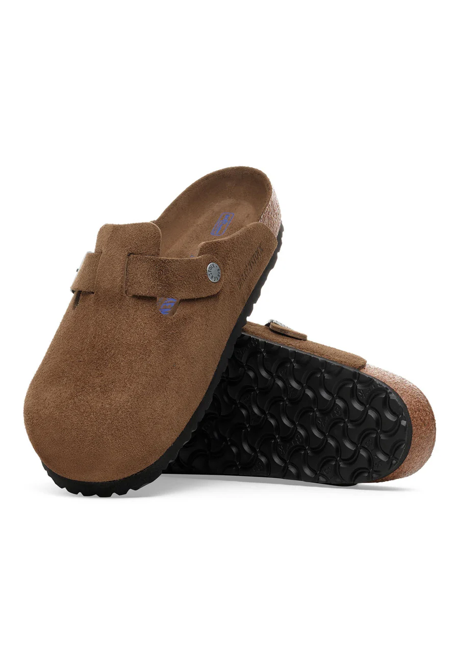 Birkenstock Boston SFB Suede Dark Tea - Image 2