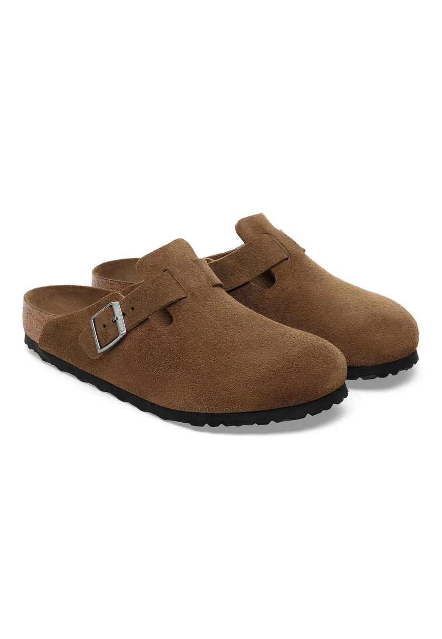 Birkenstock Boston SFB Suede Dark Tea - Image 3