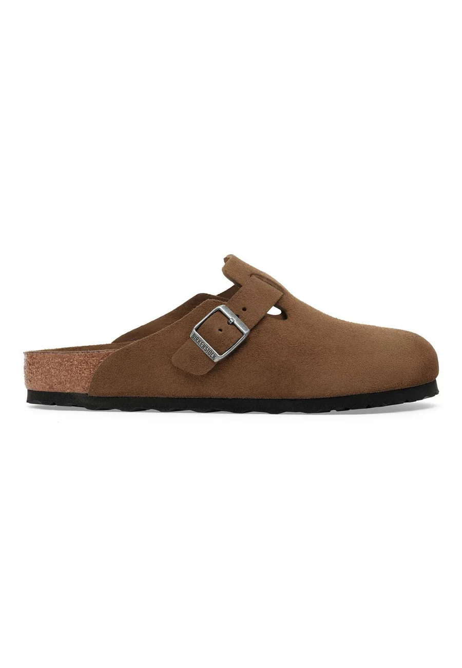 Birkenstock Boston SFB Suede Dark Tea - Image 4