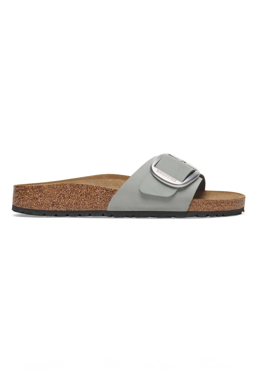 Birkenstock Madrid Big Buckle Nubuck Sage - Image 3