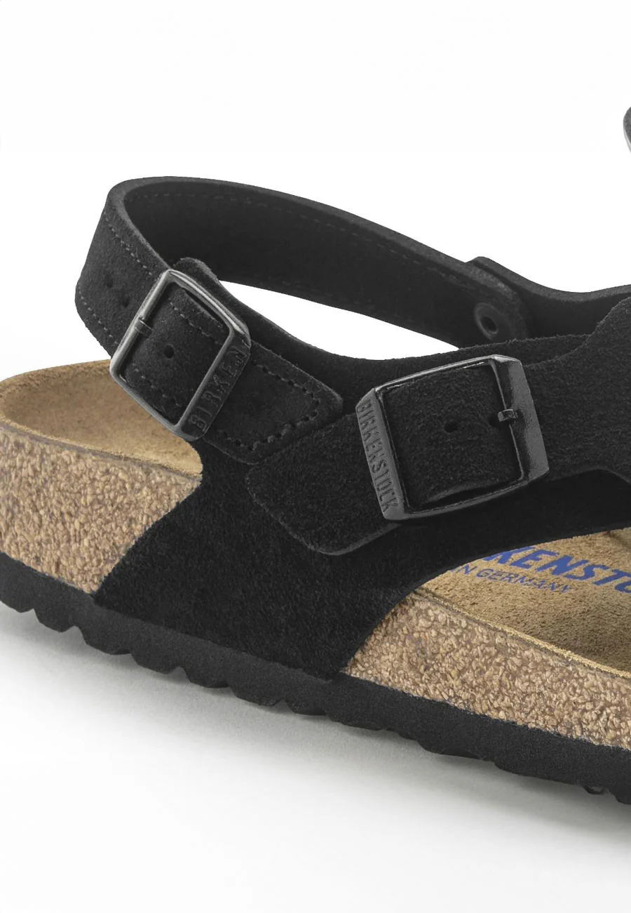 Birkenstock Tulum SFB Suede Black - Image 6