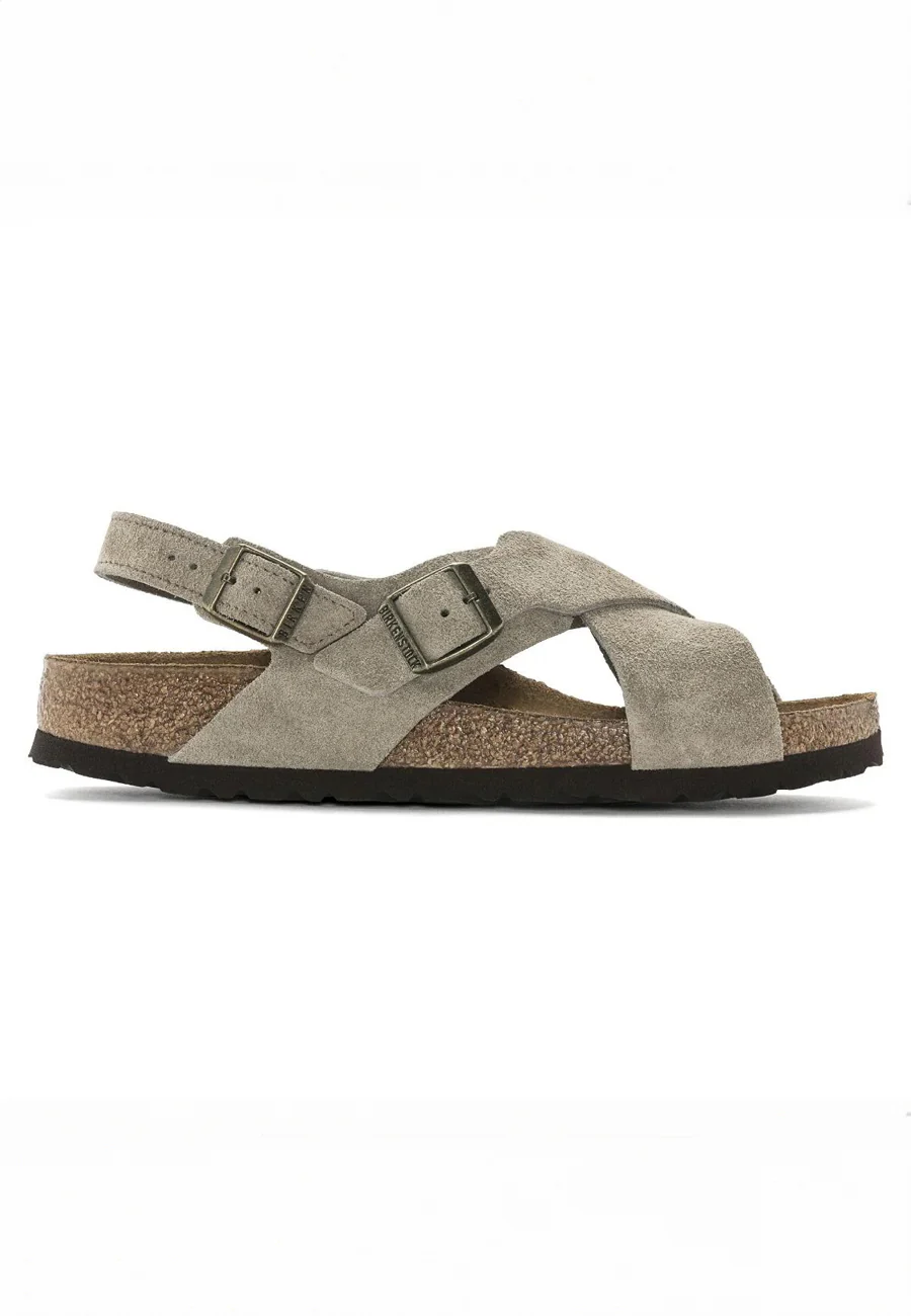 Birkenstock Tulum SFB Suede Taupe - Image 4