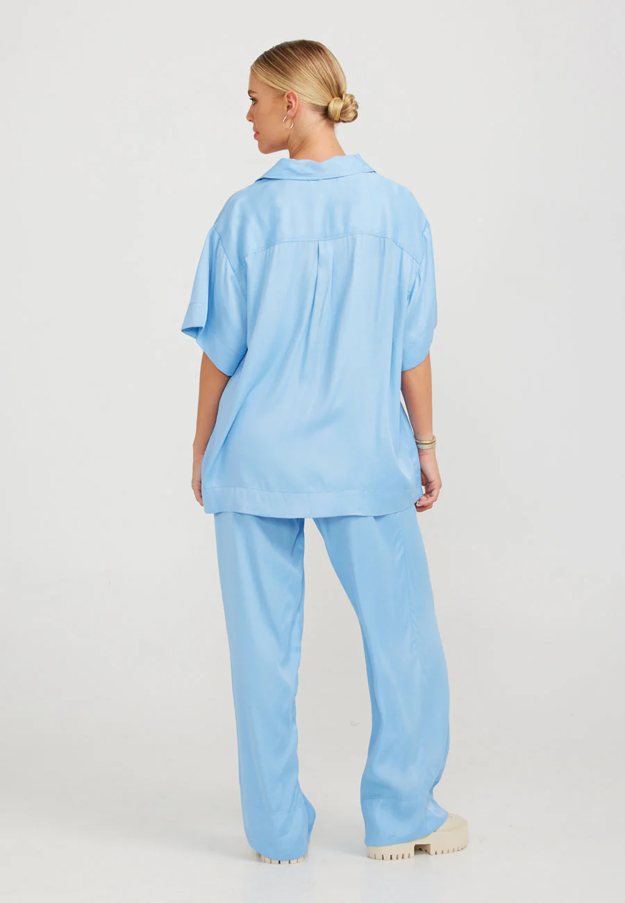 Charlie Holiday Blake Trouser Pale Blue - Image 3