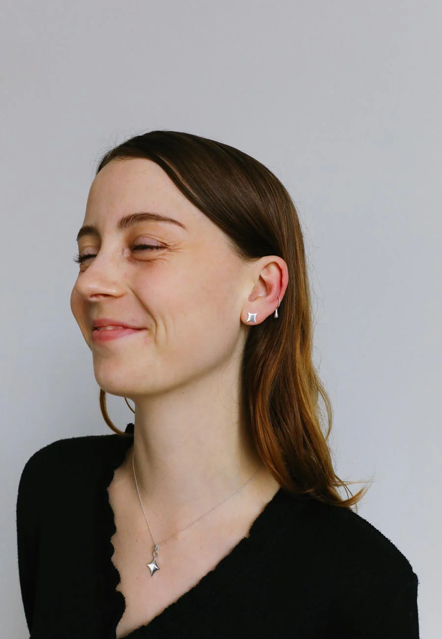 Chills Sparkle Studs Earrings - Image 2