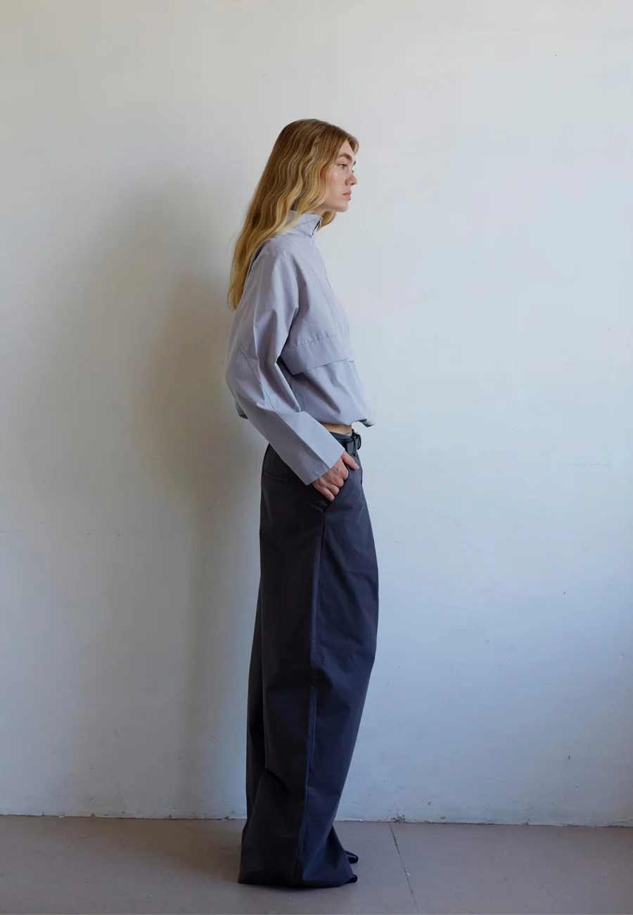 Commonplace Essentials Addington Half Zip Grey - Image 4
