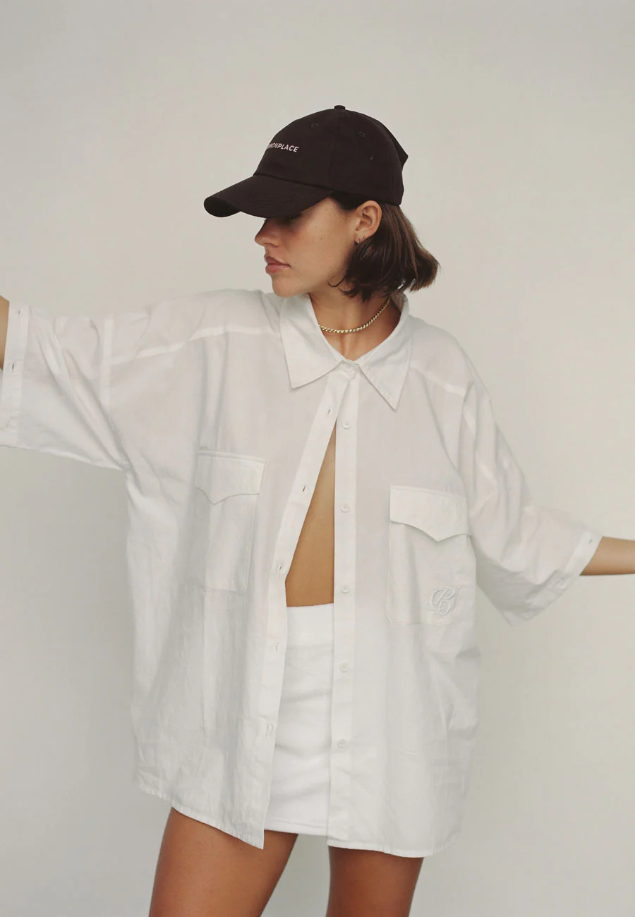 Commonplace Essentials Ease Shirt White - Image 3