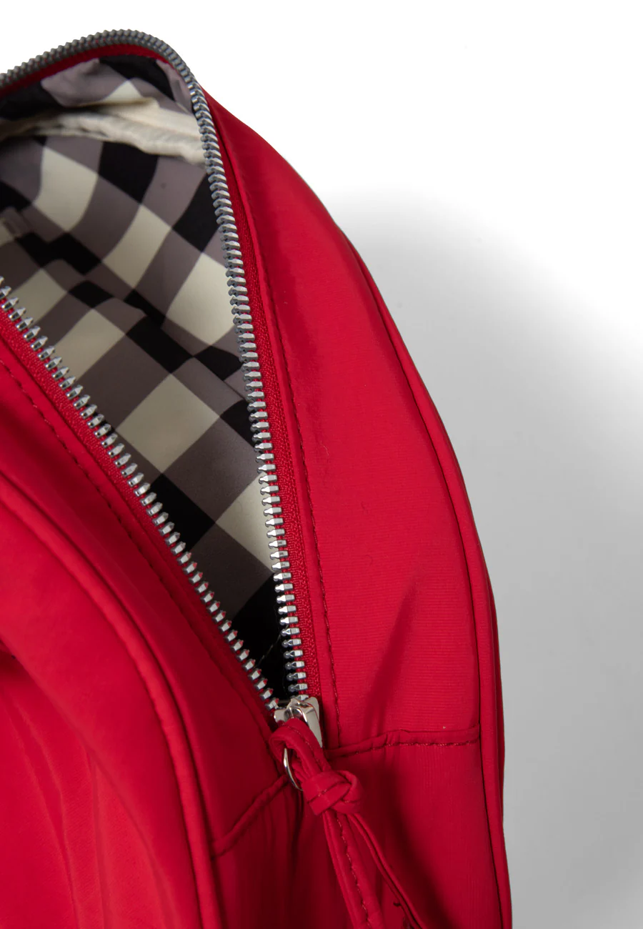 Damson Madder Berta Bowler Bag Red - Image 4