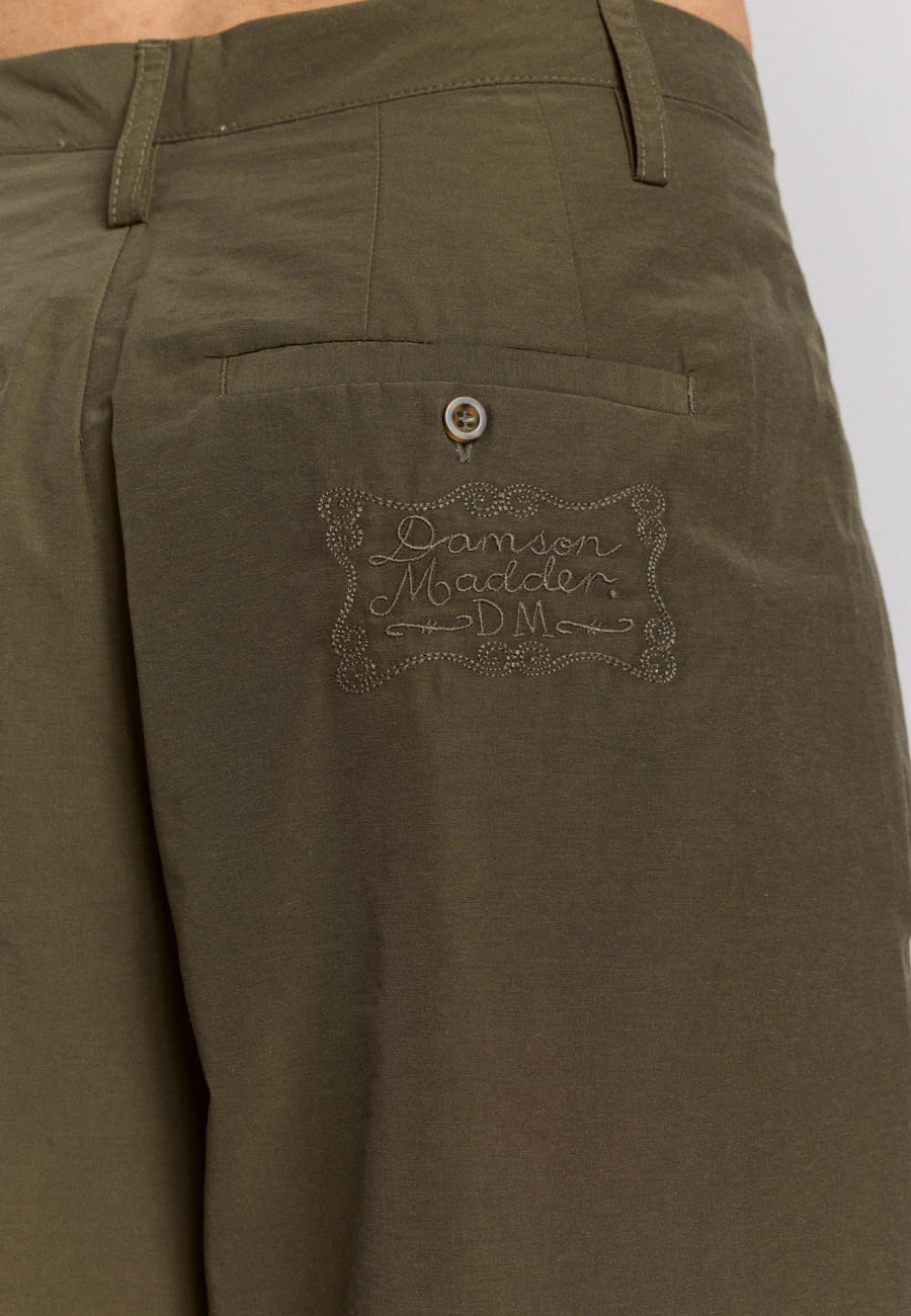 Damson Madder Fabia Trouser Khaki - Image 7