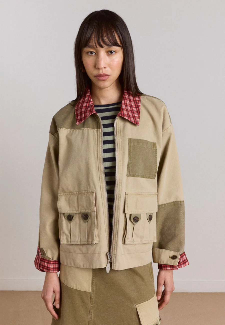 Damson Madder Marcelle Reversible Barn Jacket