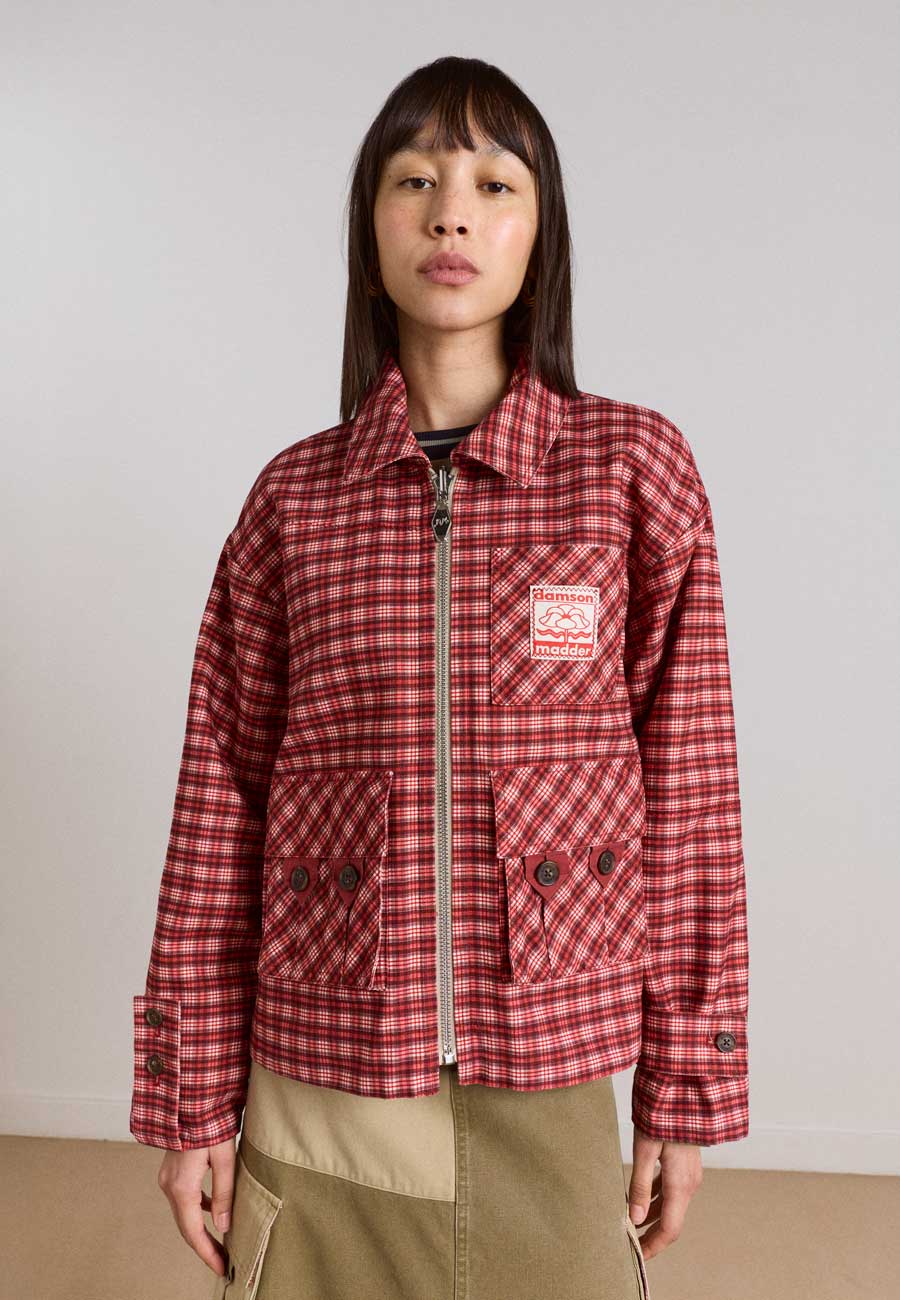 Damson Madder Marcelle Reversible Barn Jacket - Image 2
