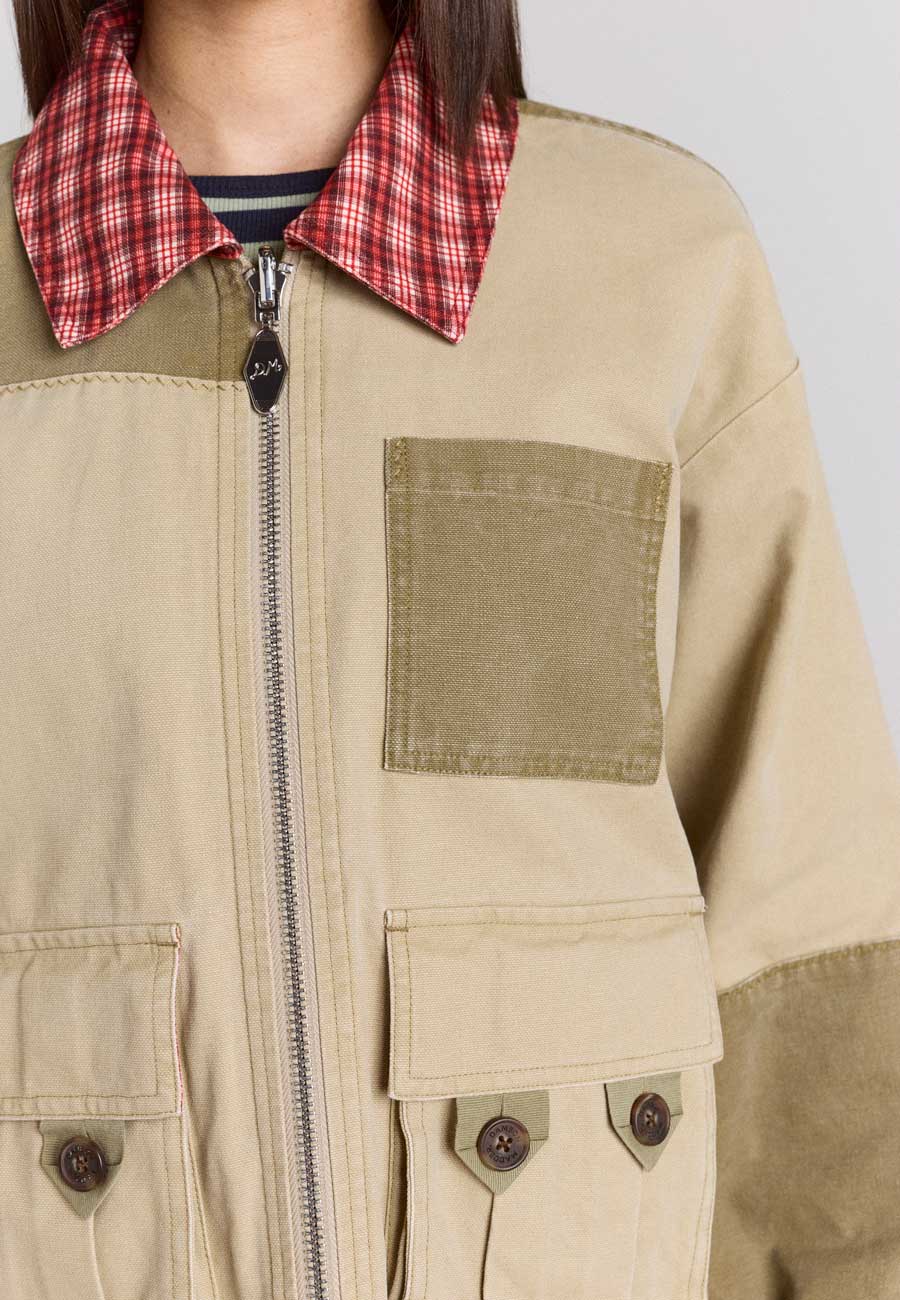 Damson Madder Marcelle Reversible Barn Jacket - Image 3