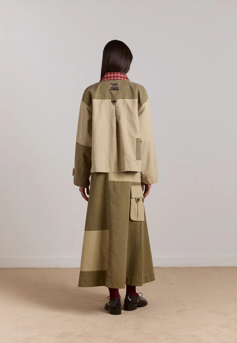 Damson Madder Marcelle Reversible Barn Jacket - Image 5