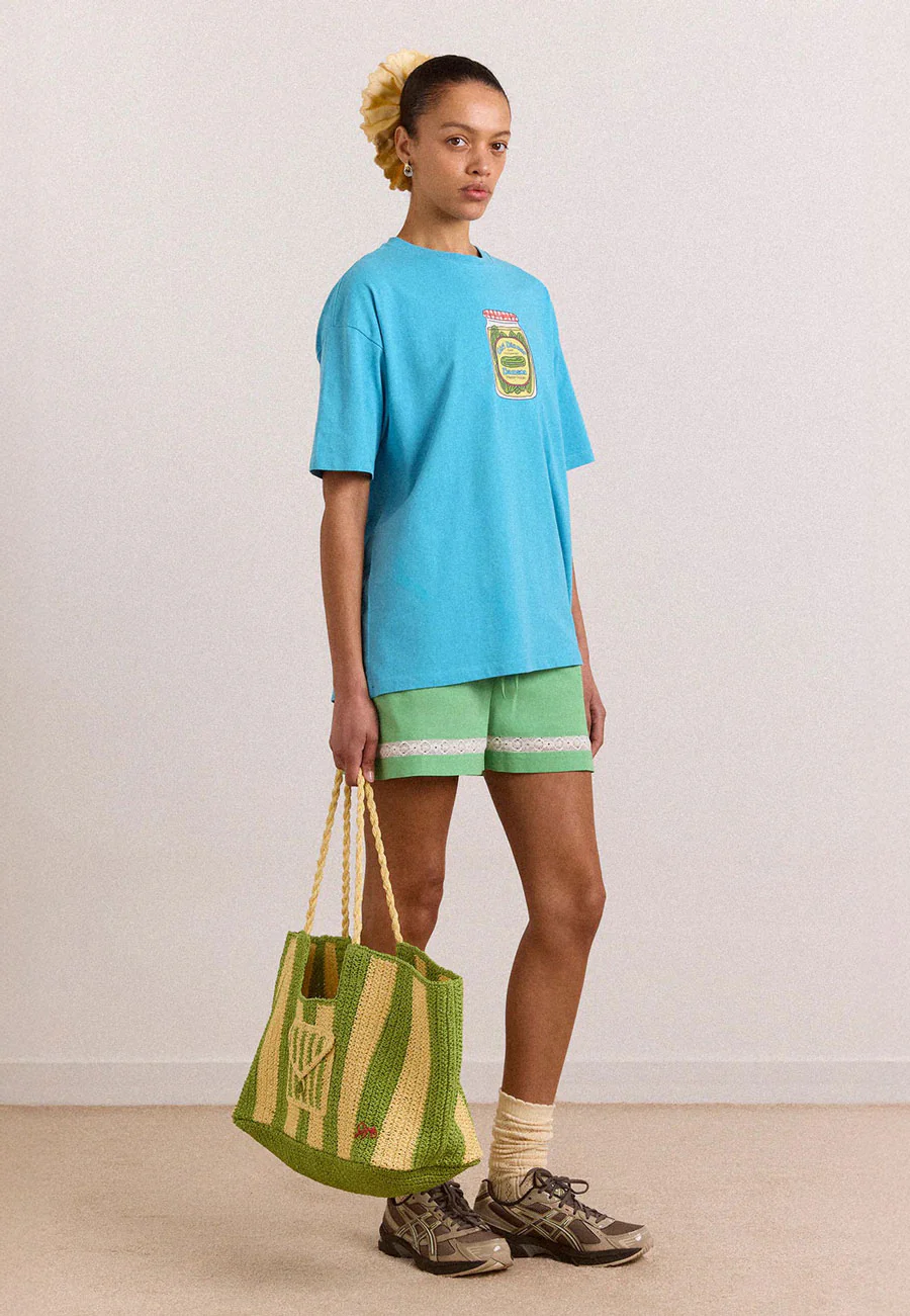 Damson Madder Snack Plate Graphic Tee - Image 4
