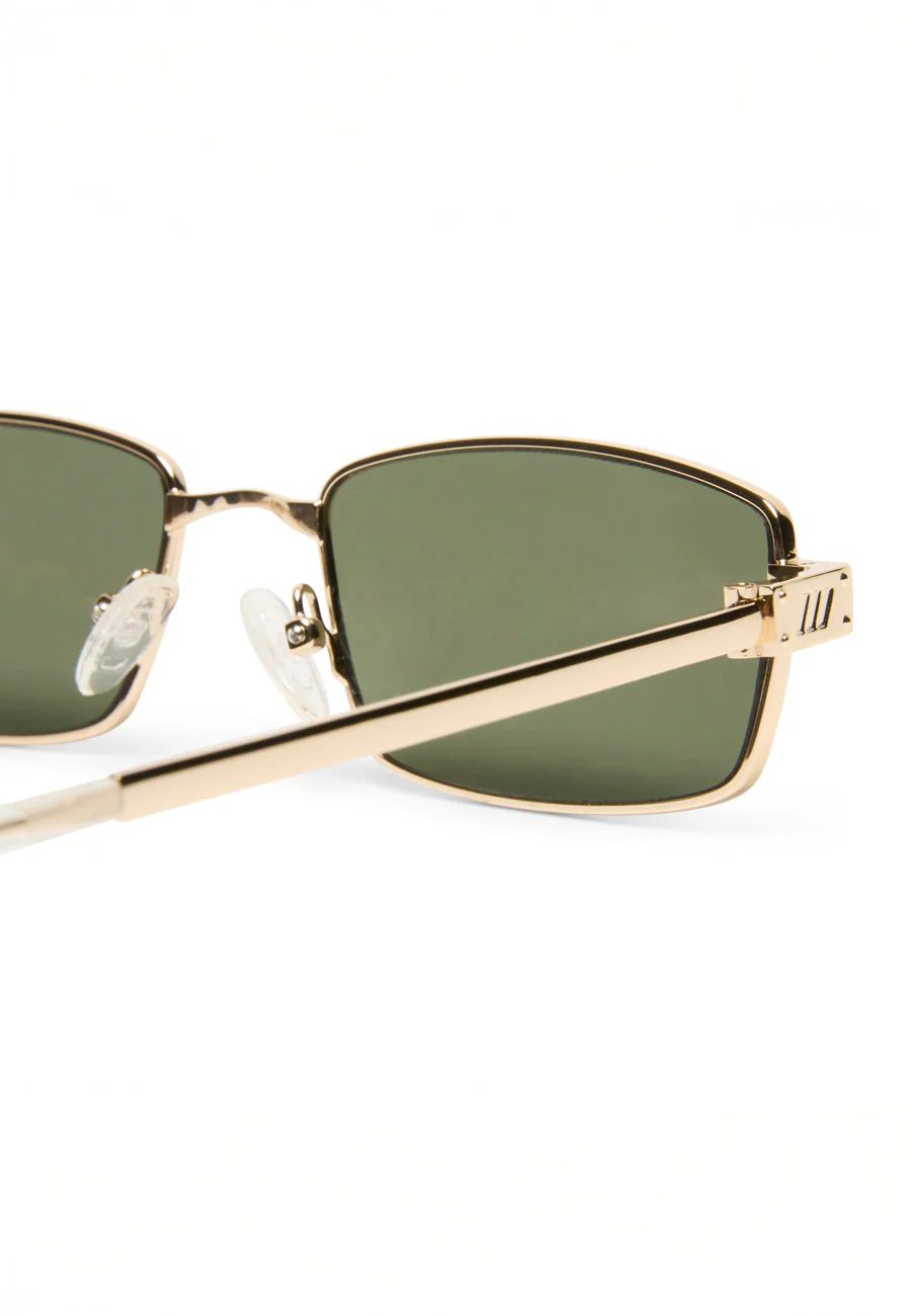 Le Specs Bizarro Bright Gold/ Clear - Image 4