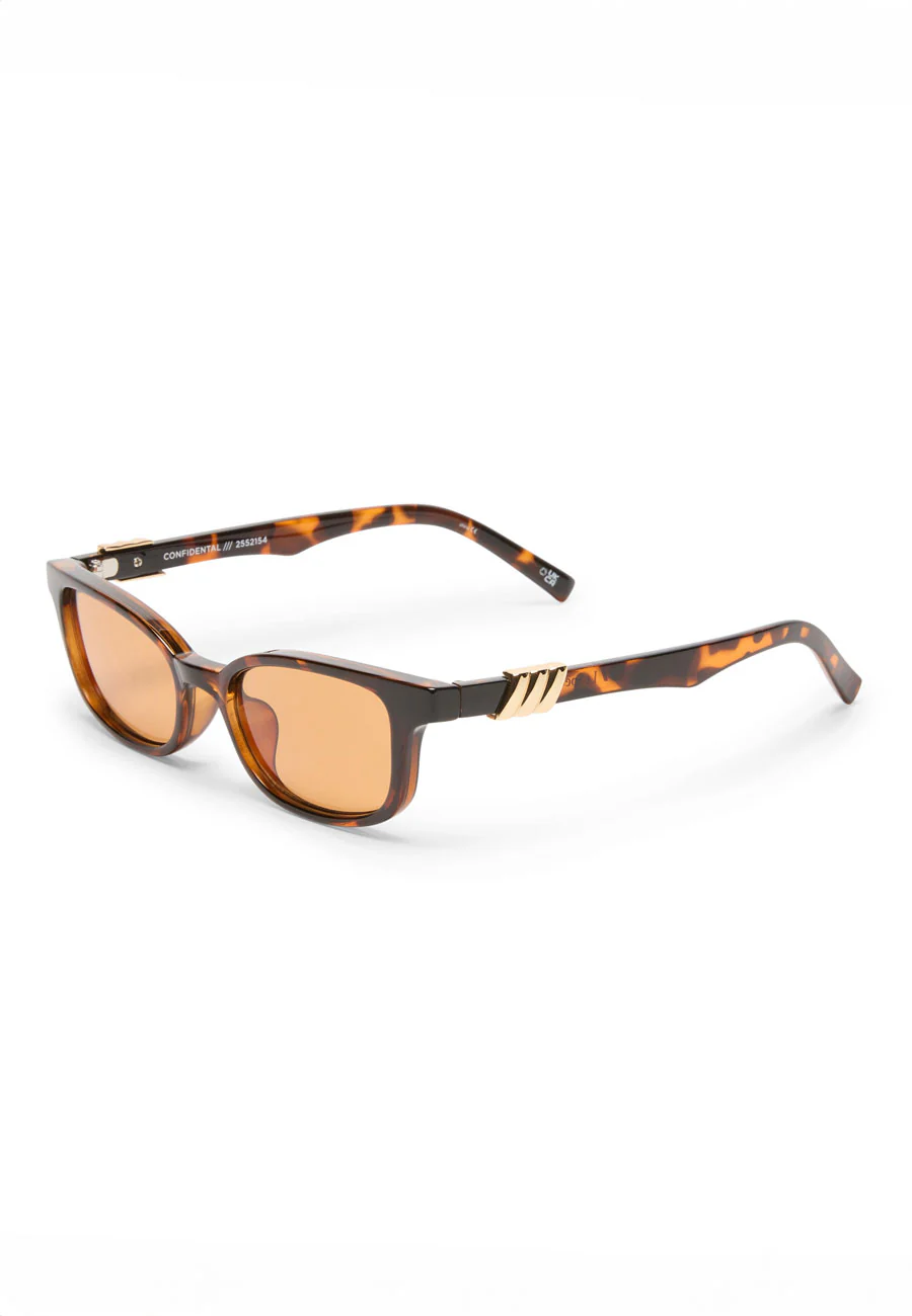 Le Specs Confidential Dark Tort - Image 3