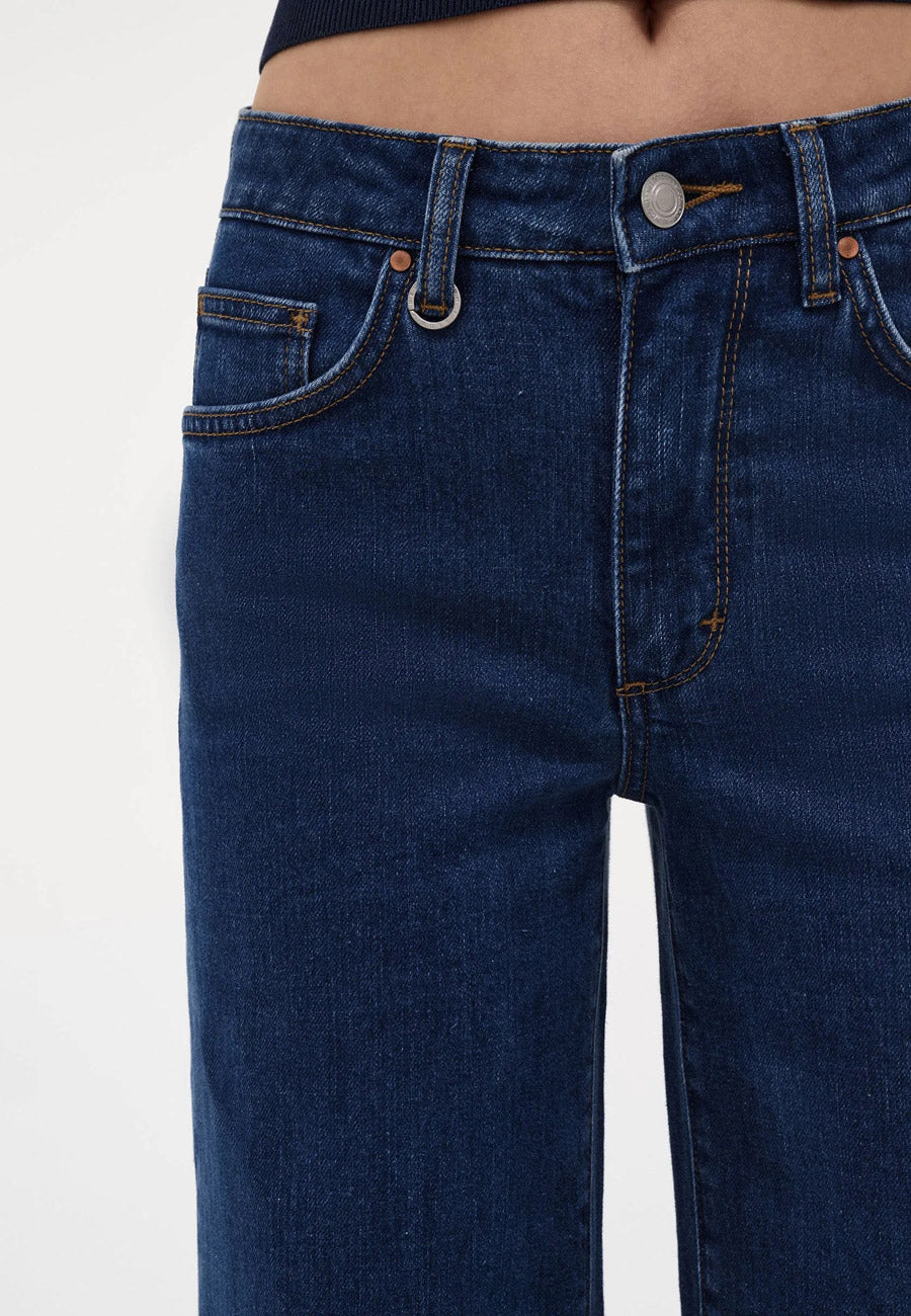 Neuw Eva Wide Jean Indigo Muse - Image 3