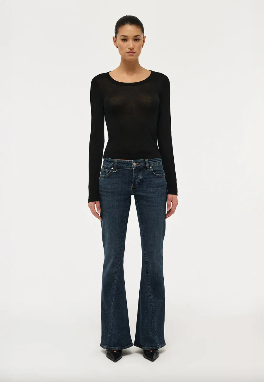 Neuw Girlfriend Longsleeve Black - Image 3