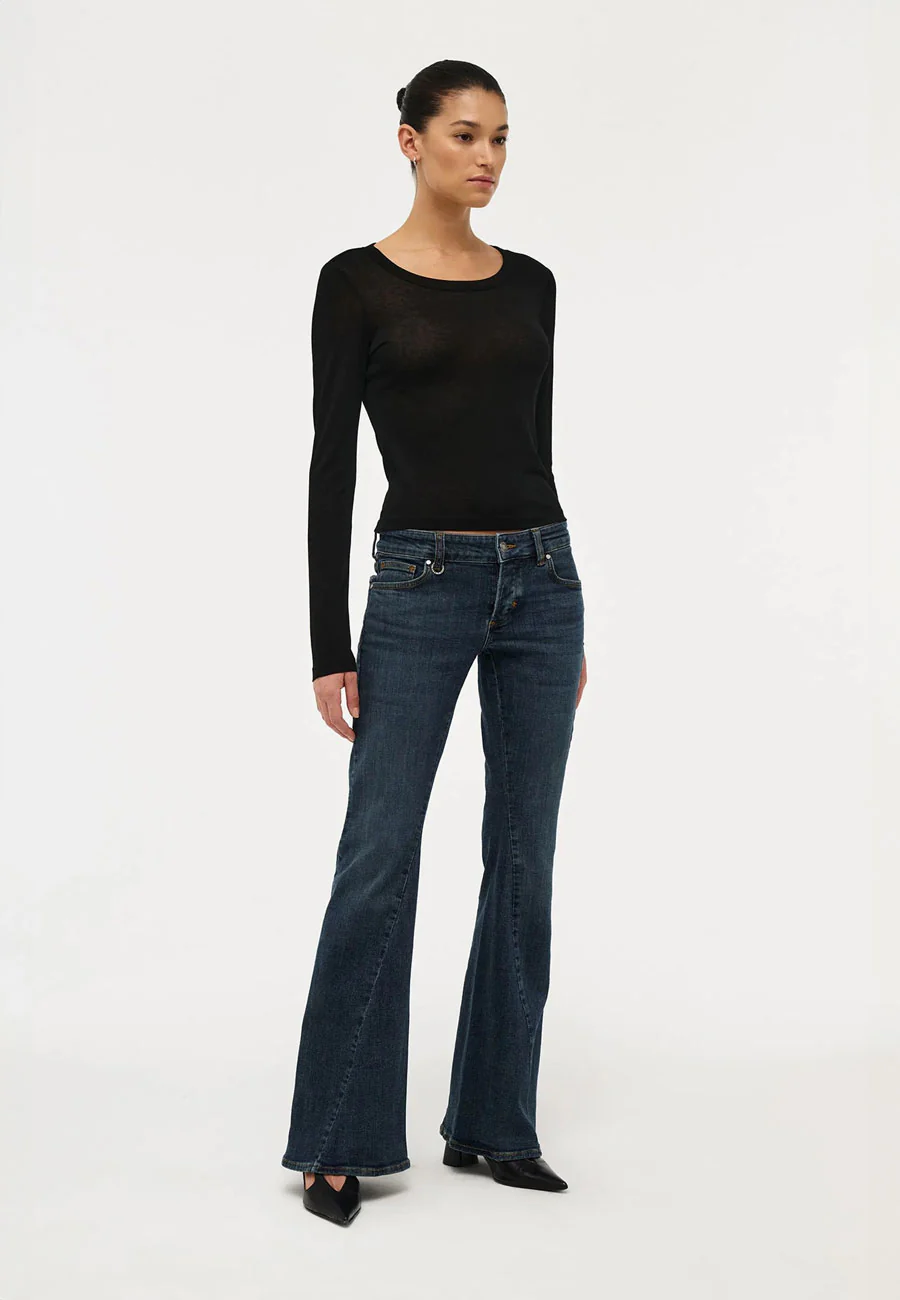 Neuw Girlfriend Longsleeve Black - Image 4