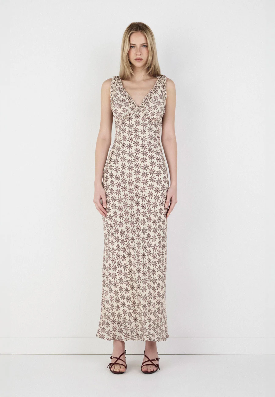 Ownley Bella Dress Daisy Dot Butter