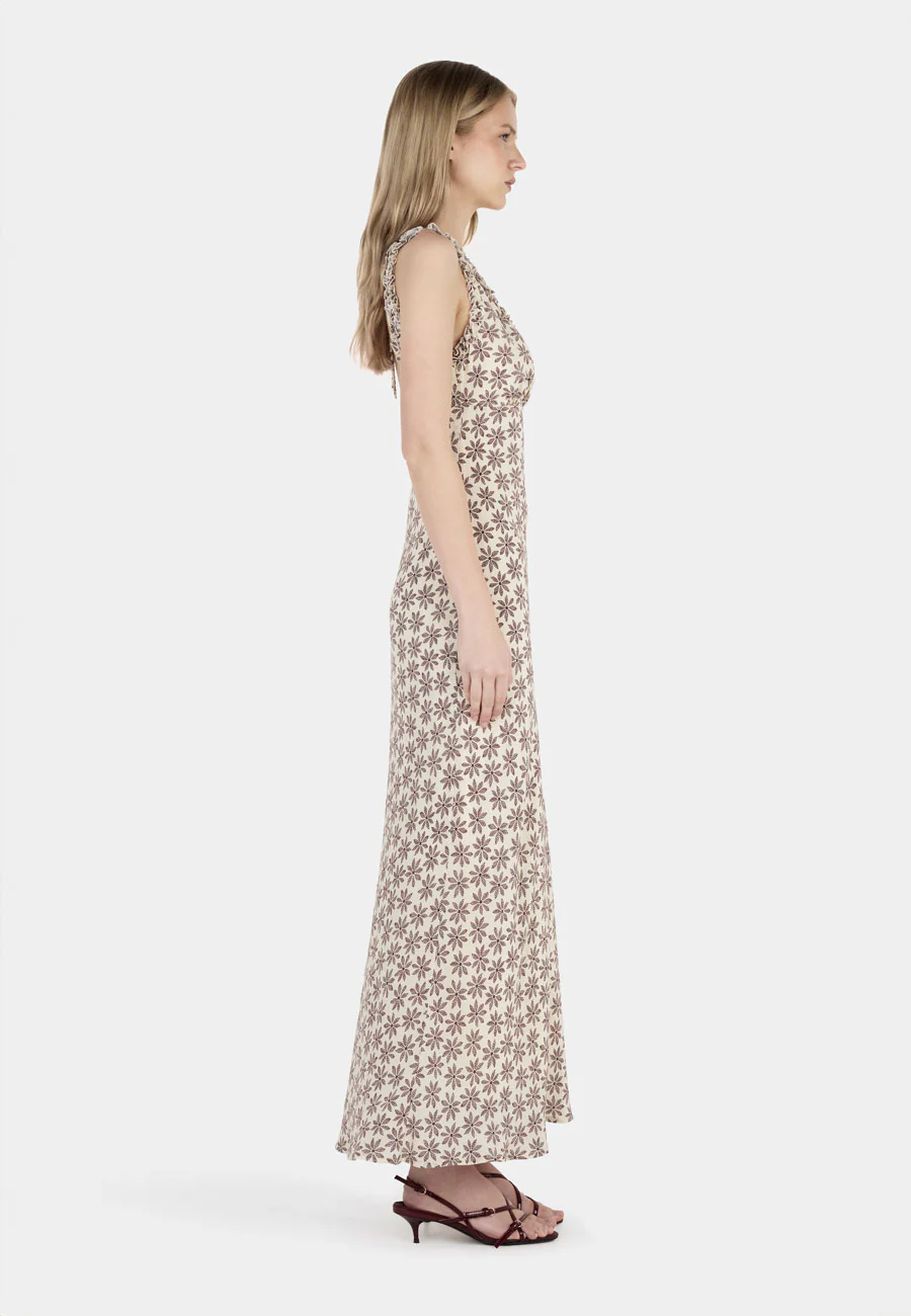 Ownley Bella Dress Daisy Dot Butter - Image 2
