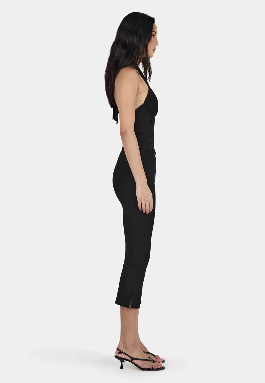 Ownley Chelsea Halter Top Black - Image 3