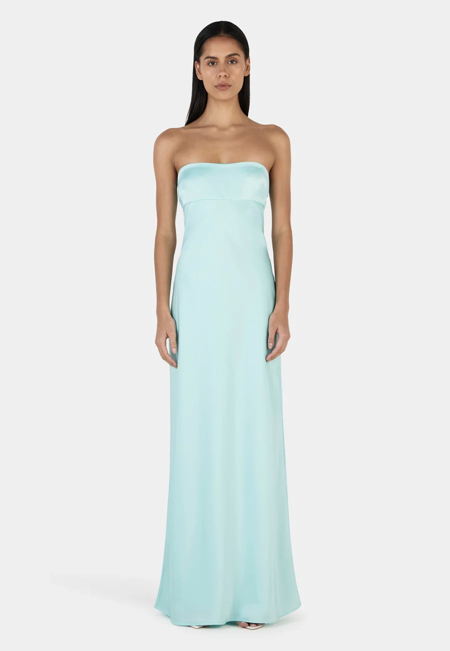 Ownley Talulah Maxi Dress Aqua - Image 2