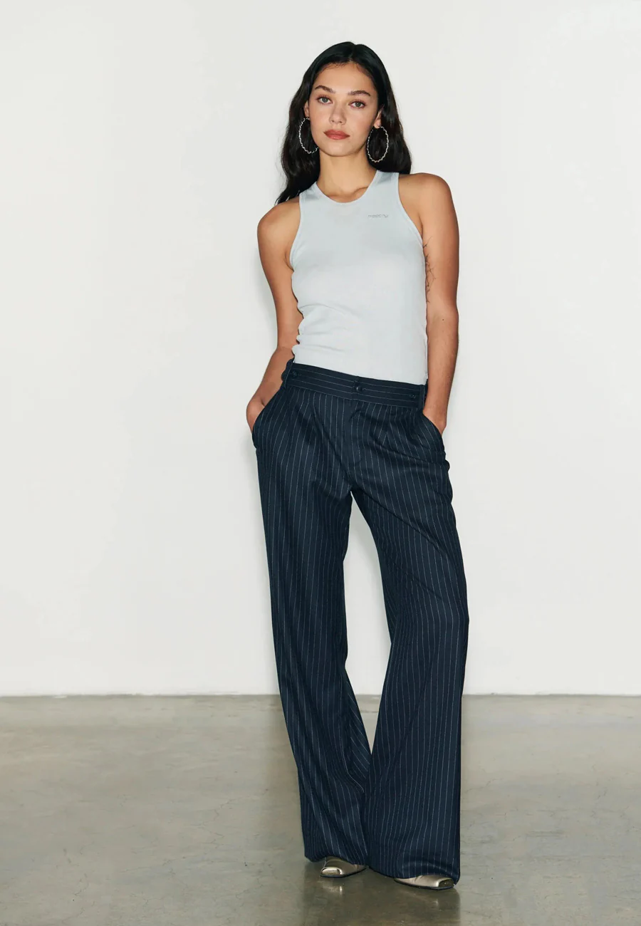 Peachy Den Lennox Trousers Ink - Image 5