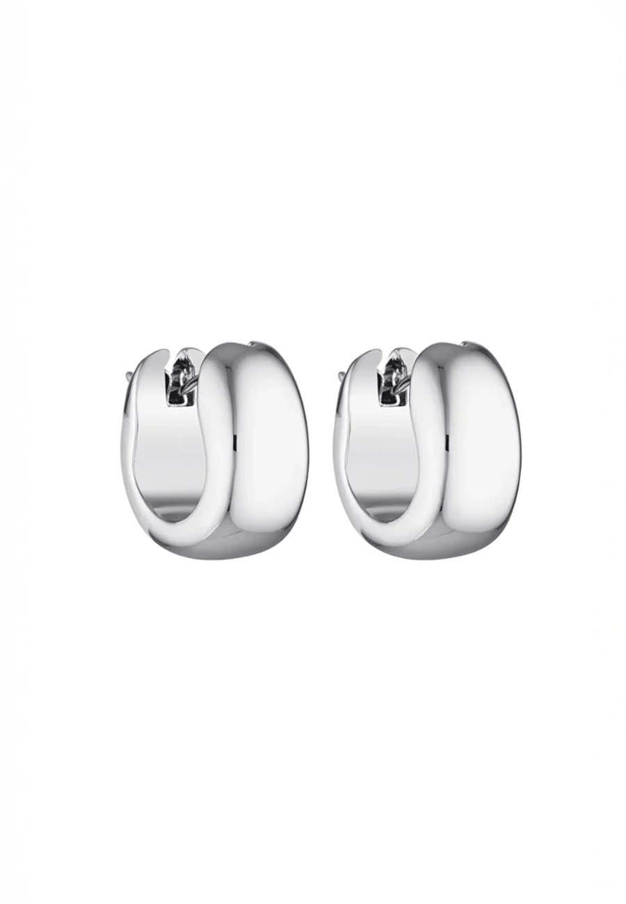 Porter Jewellery Blob Huggies Silver
