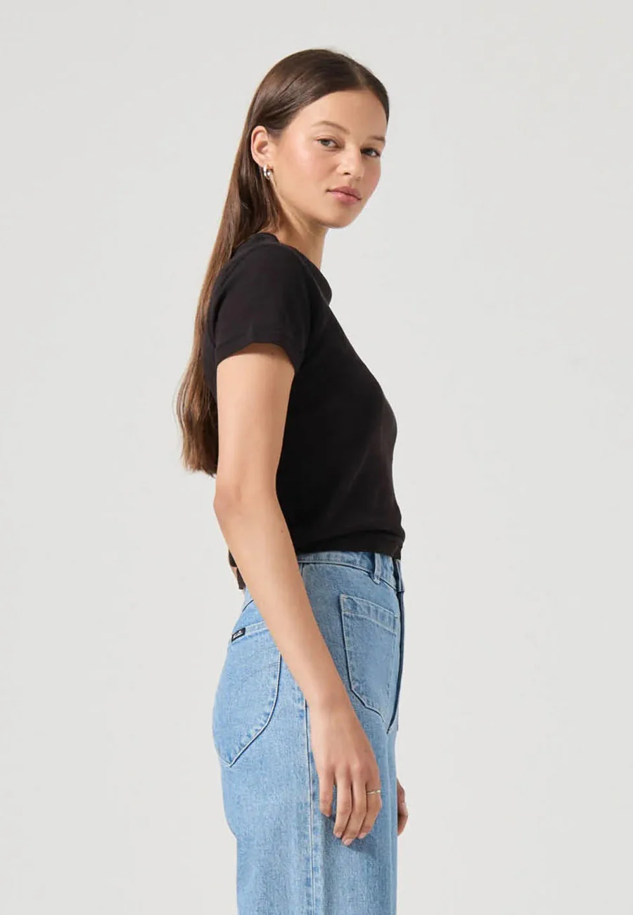 Rolla's Classic Tee Washed Black - Image 2