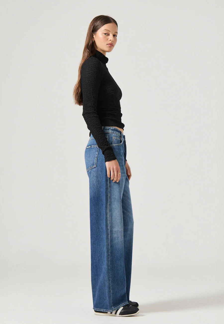 Rolla's Kate Baggy Jean Paris Texas Wash - Image 4