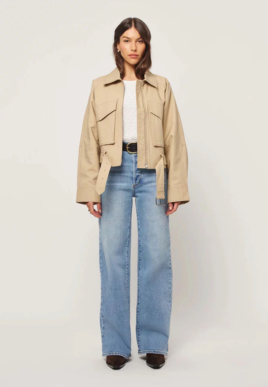 Rolla's Sailor Scoop Long Jean Lennon Blue - Image 3