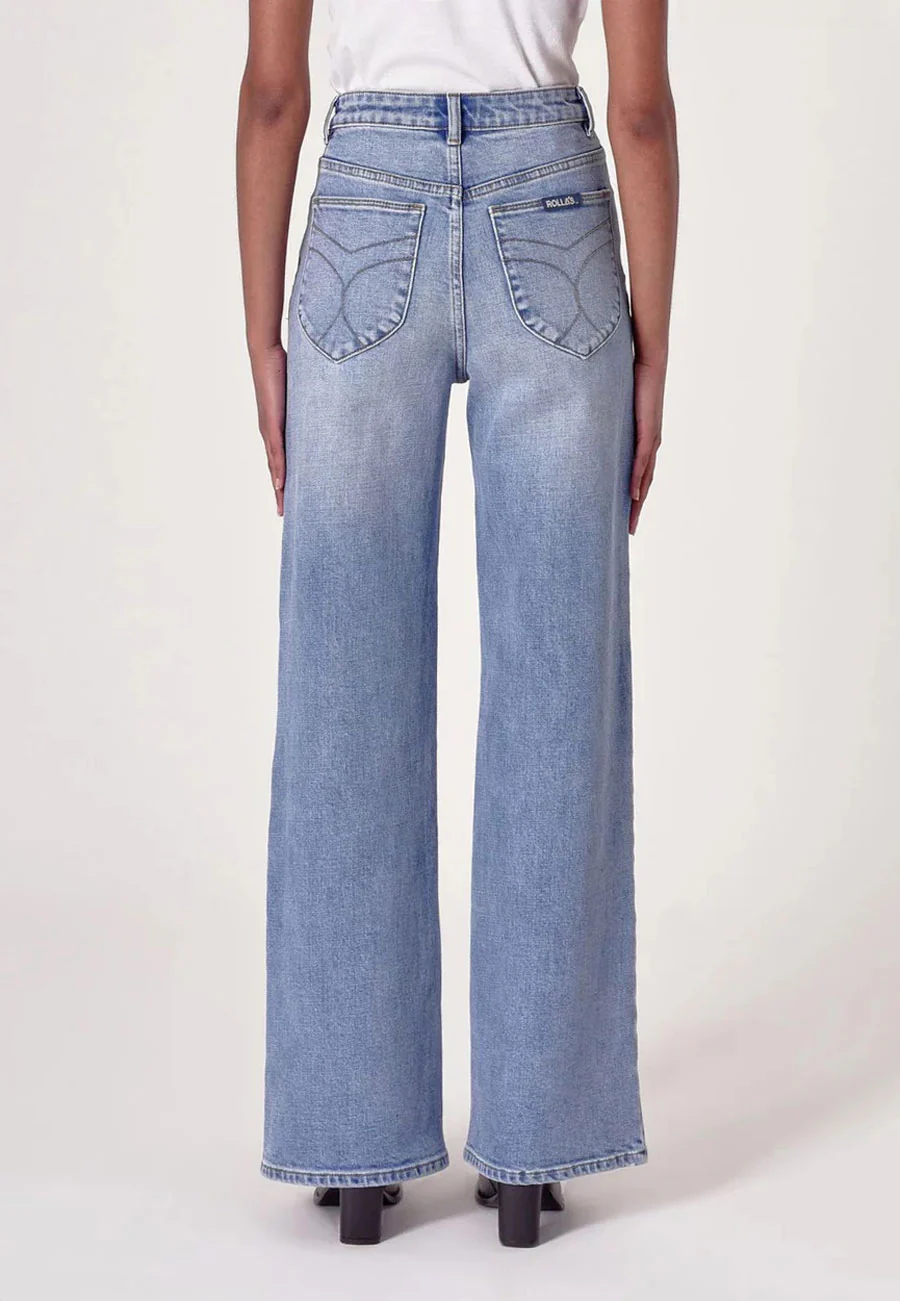 Rolla's Sailor Scoop Long Jean Lennon Blue - Image 4