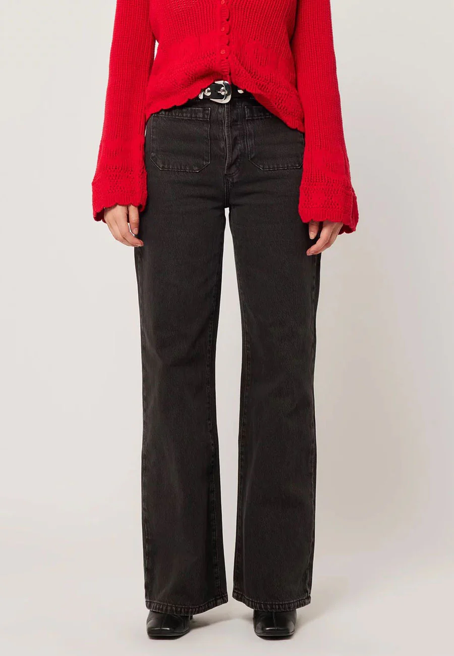 Rolla's Sailor Long Stone Black - Image 2